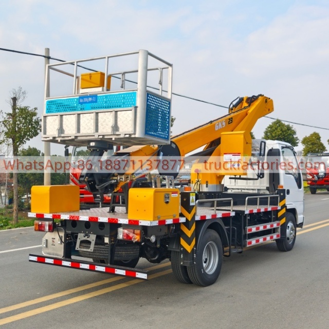 高空作业卡车\01 出口车型\五十铃23米