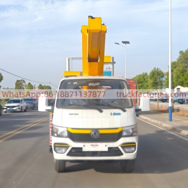 高空作业卡车\01 出口车型\东风途逸23米纯电动