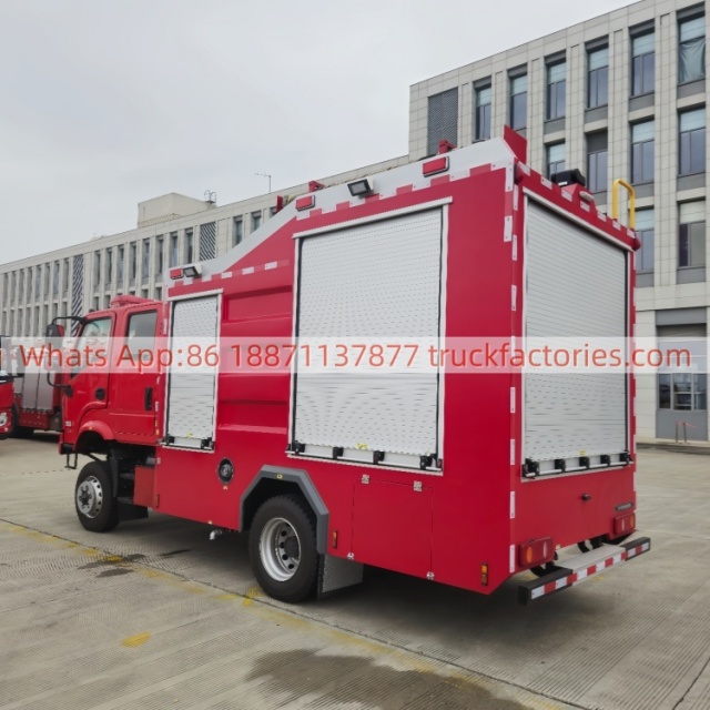 消防卡车\ABC5100GXFSG25DF4 型水罐消防车3