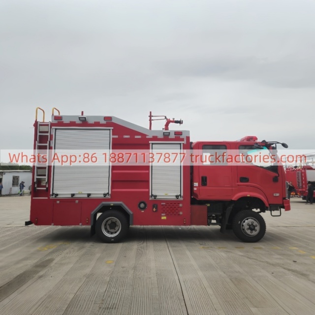 消防卡车\ABC5100GXFSG25DF4 型水罐消防车3