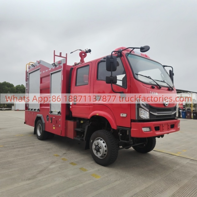 消防卡车\ABC5100GXFSG25DF4 型水罐消防车3