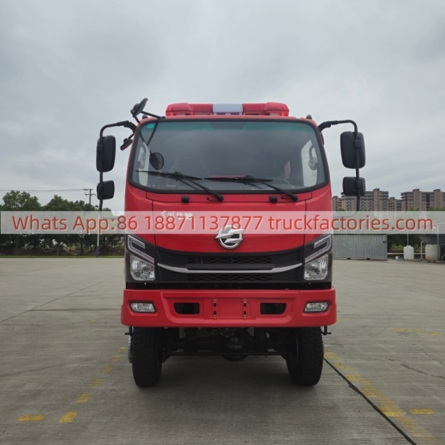 消防卡车\ABC5100GXFSG25DF4 型水罐消防车3