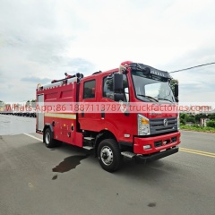 消防卡车\ABC5110GXFSG50-EQ4  5方四驱水罐消防车6