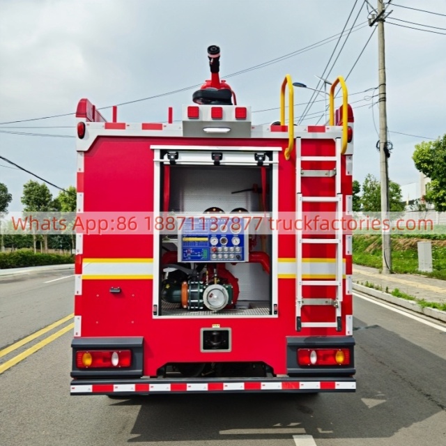 消防卡车\ABC5110GXFSG50-EQ4  5方四驱水罐消防车6