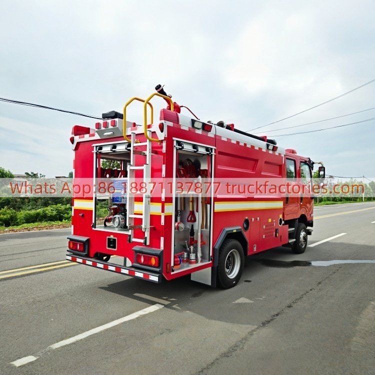 消防卡车\ABC5110GXFSG50-EQ4  5方四驱水罐消防车6