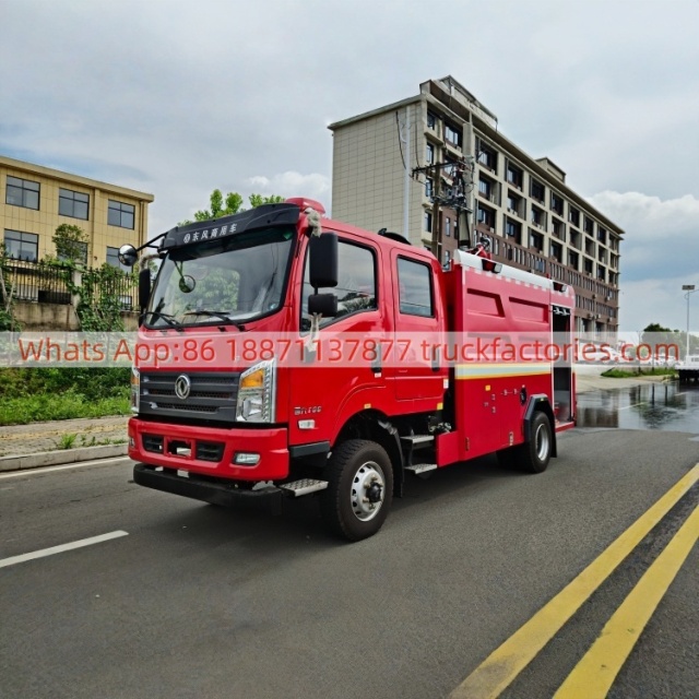 消防卡车\ABC5110GXFSG50-EQ4  5方四驱水罐消防车6