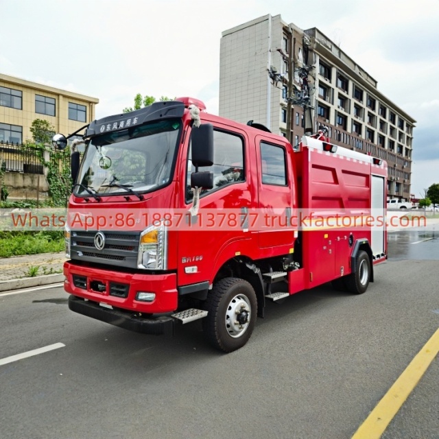 消防卡车\ABC5110GXFSG50-EQ4  5方四驱水罐消防车6