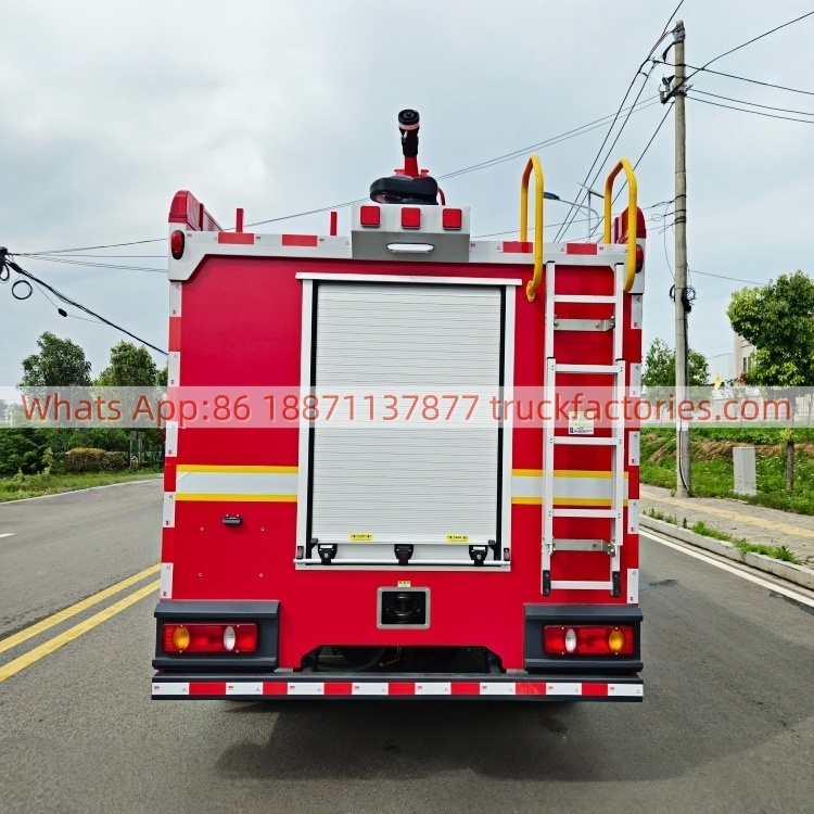 消防卡车\ABC5110GXFSG50-EQ4  5方四驱水罐消防车6