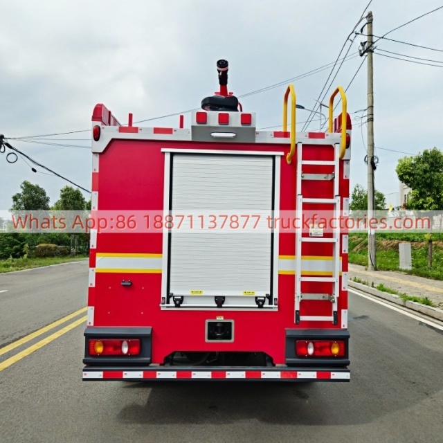消防卡车\ABC5110GXFSG50-EQ4  5方四驱水罐消防车6