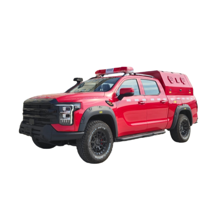 4WD fire rescue and emergency vehicle, fire rescue vehicle, fire equipment truck fire truck