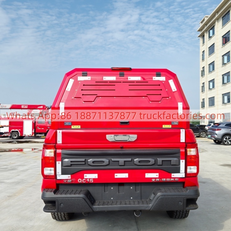 4WD fire rescue and emergency vehicle, fire rescue vehicle, fire equipment truck fire truck