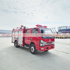 消防卡车\东风多利卡2.55方水罐消防车