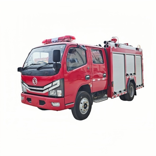消防卡车\东风多利卡2.55方水罐消防车