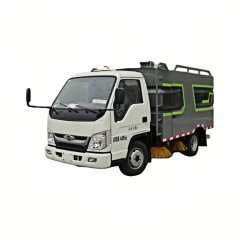 Foton integrated washing and sweeping sanitation sweeper Quanchai-powered small road sweeper