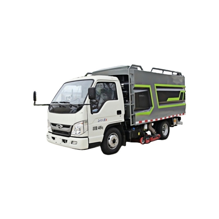 Foton dust suction truck high-efficiency dust suction and cleaning operation vehicle small road sweeper