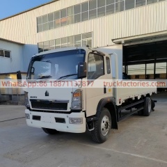 仓栏载货\4x2 HOWO轻卡载货 (白）