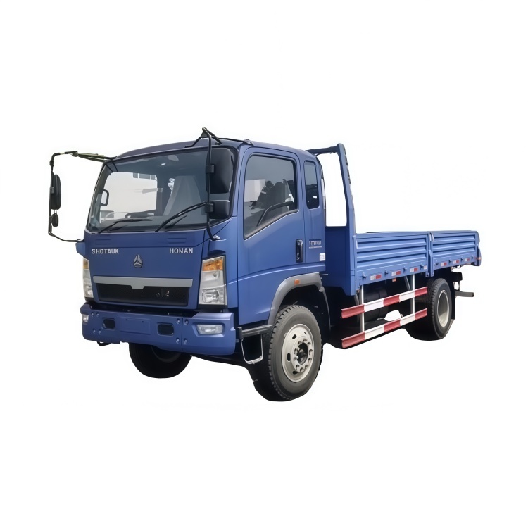 Sinotruk Howo light truck, 4×2 stake truck, 129 horsepower engine, 6-speed manual transmission truck