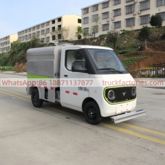 Deli Pure Electric Road Maintenance Vehicle 25kW Permanent Magnet Synchronous Motor High-Pressure Cleaning Vehicle