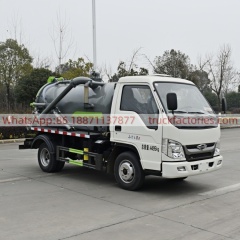 吸粪卡车\6. CLT5040GXWBJ6吸污车