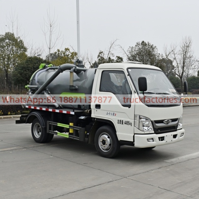 吸粪卡车\6. CLT5040GXWBJ6吸污车