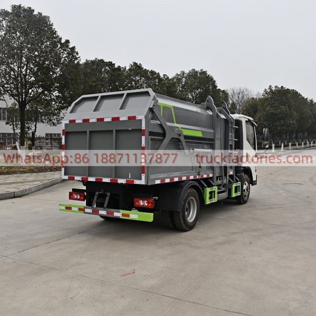 洒水卡车\10. CLT5070ZZZZBJ6自装卸式垃圾车