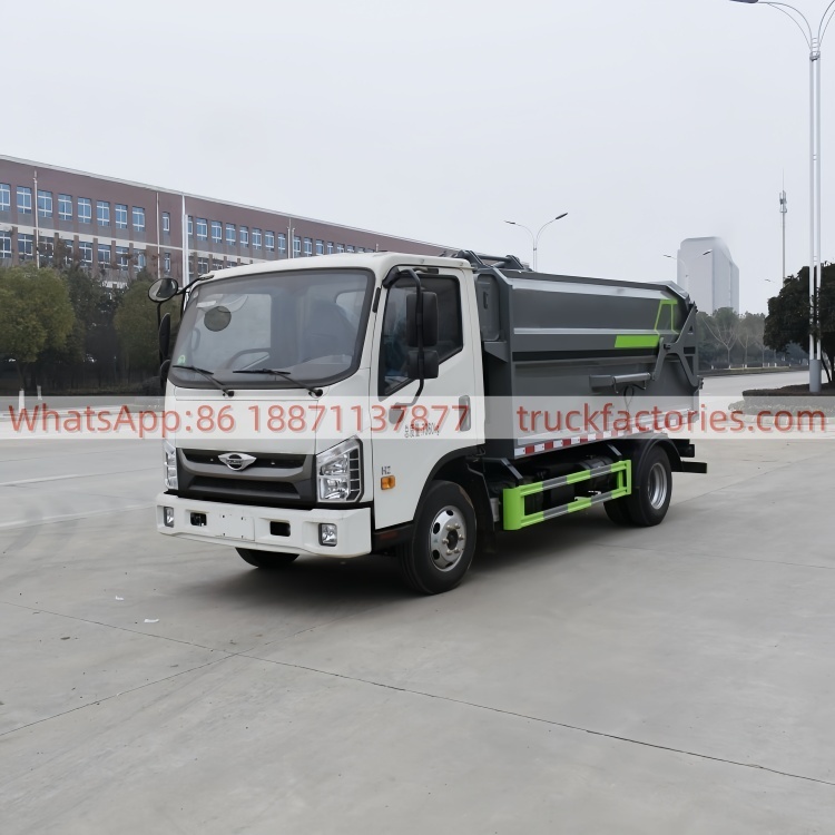 洒水卡车\10. CLT5070ZZZZBJ6自装卸式垃圾车