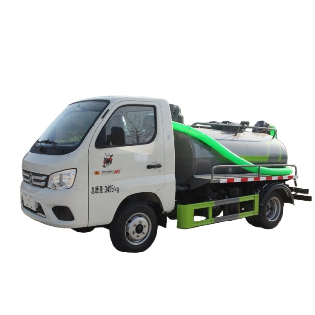 吸粪卡车\1. CLT5030GXEBJ6型吸粪车