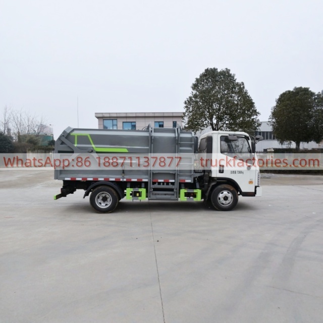 洒水卡车\10. CLT5070ZZZZBJ6自装卸式垃圾车