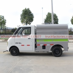 Deli Pure Electric Road Maintenance Vehicle 25kW Permanent Magnet Synchronous Motor High-Pressure Cleaning Vehicle