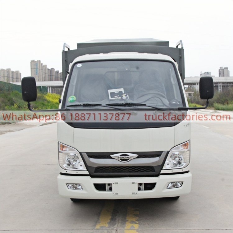 Foton dust suction truck high-efficiency dust suction and cleaning operation vehicle small road sweeper