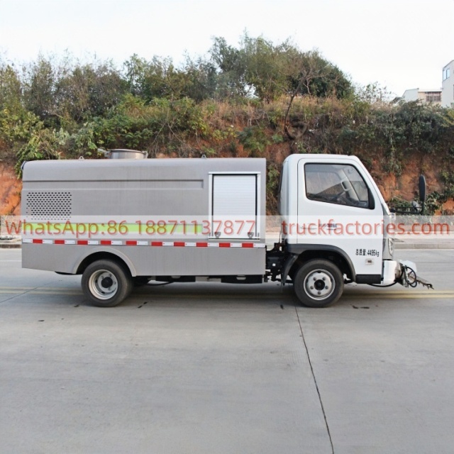 Foton Pure Electric Road Maintenance Vehicle 4495kg New Energy Road Washing Truck Zero Emissions Low Noise