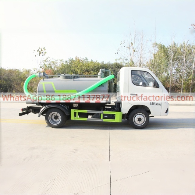 吸粪卡车\1. CLT5030GXEBJ6型吸粪车