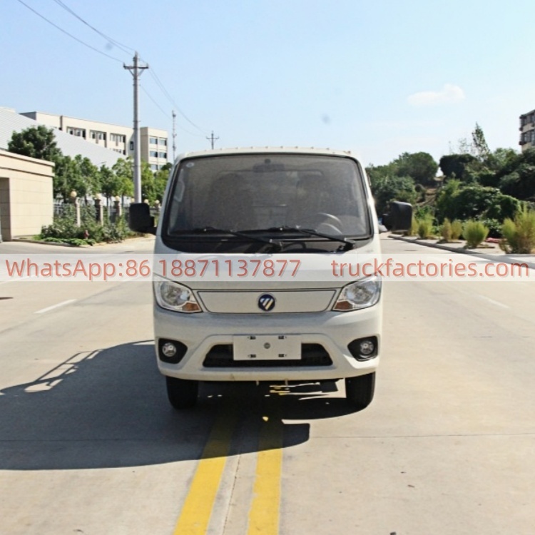 Foton 1.2 Cubic Meter Pure Electric Fecal Suction Truck, New Energy Sanitary Sewage Suction Truck