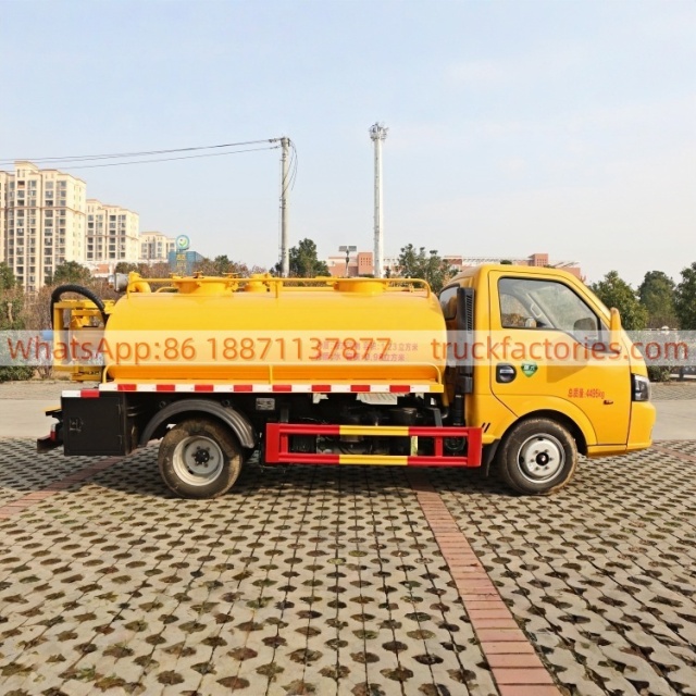 吸粪卡车\4. CLT5040GQWEQ6清洗吸污车