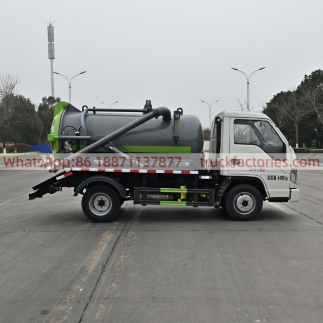 吸粪卡车\6. CLT5040GXWBJ6吸污车