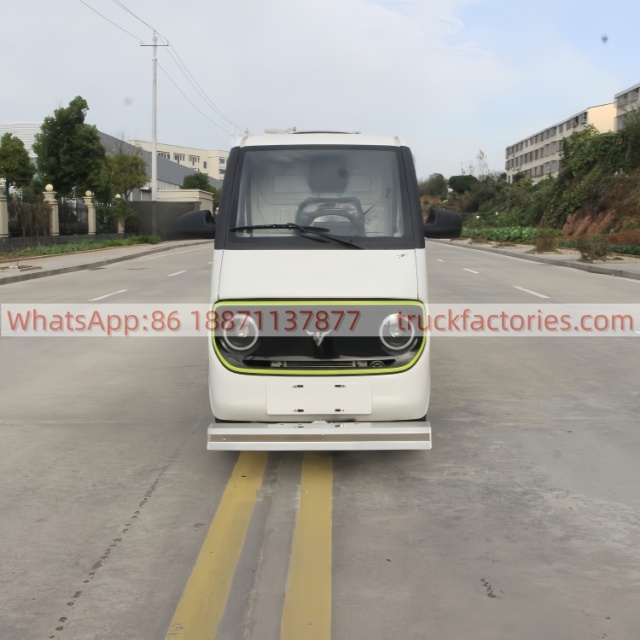 Deli Pure Electric Road Maintenance Vehicle 25kW Permanent Magnet Synchronous Motor High-Pressure Cleaning Vehicle