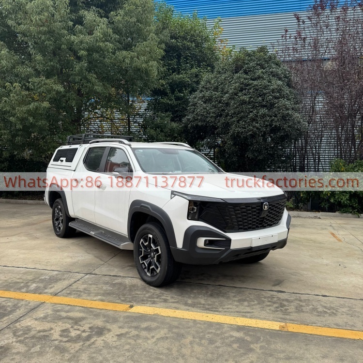 New Changan Hunter Double Cab Pickup 2.0T Range-Extended Hybrid Hardtop Cargo Cover 4WD Off-Road Pickup