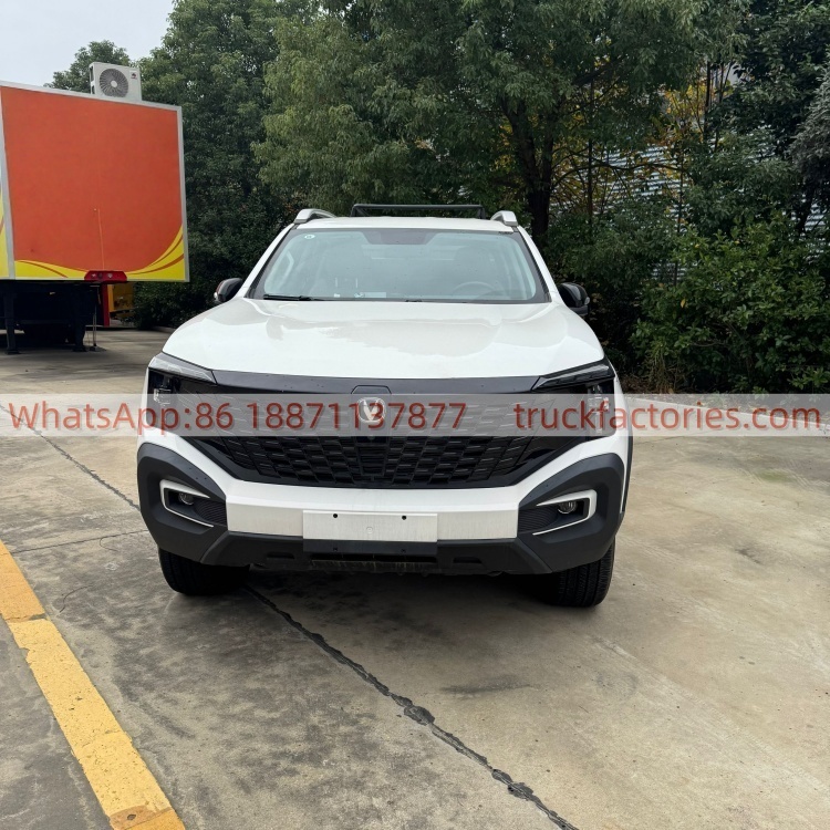 New Changan Hunter Double Cab Pickup 2.0T Range-Extended Hybrid Hardtop Cargo Cover 4WD Off-Road Pickup