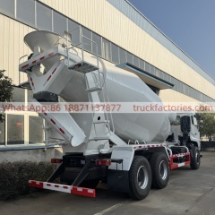 Dongfeng 6×2 rear eight-wheel concrete mixer truck commercial concrete transport truck for engineering