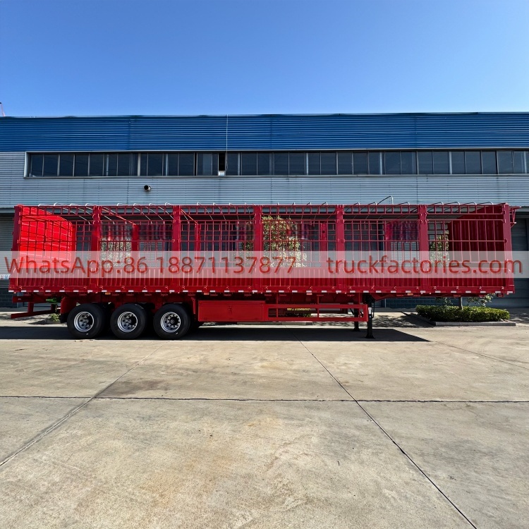仓栏式半挂卡车