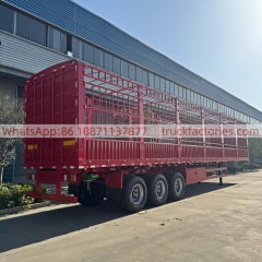 仓栏式半挂卡车