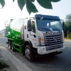 Dayun National VI G6 8-wheel 8-cubic-meter concrete mixer truck, Weichai 220HP concrete mixer tank truck