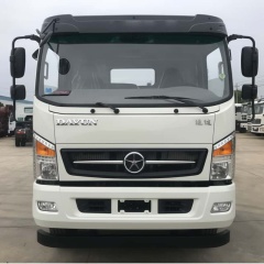 China Dayun 7.5 cubic meter cement mixer truck, Fast 8-speed engineering concrete mixer truck