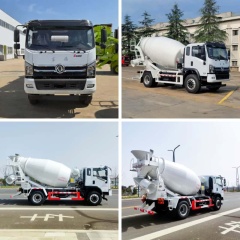 New Dongfeng Suizhuan S600 Single Axle 7.5 Cubic Meter Concrete Mixer Truck Concrete Mixing Transport Vehicle