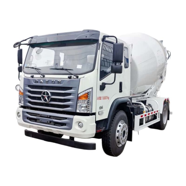 Dayun 4x2 Concrete Mixer Truck 200HP 7.5m³ Concrete Mixer Truck High Efficiency Low Fuel Consumption