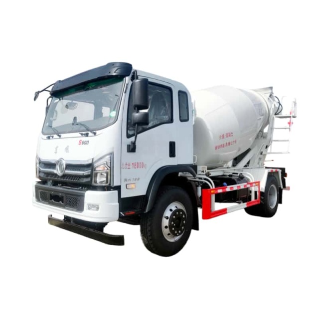 New Dongfeng Suizhuan S600 Single Axle 7.5 Cubic Meter Concrete Mixer Truck Concrete Mixing Transport Vehicle