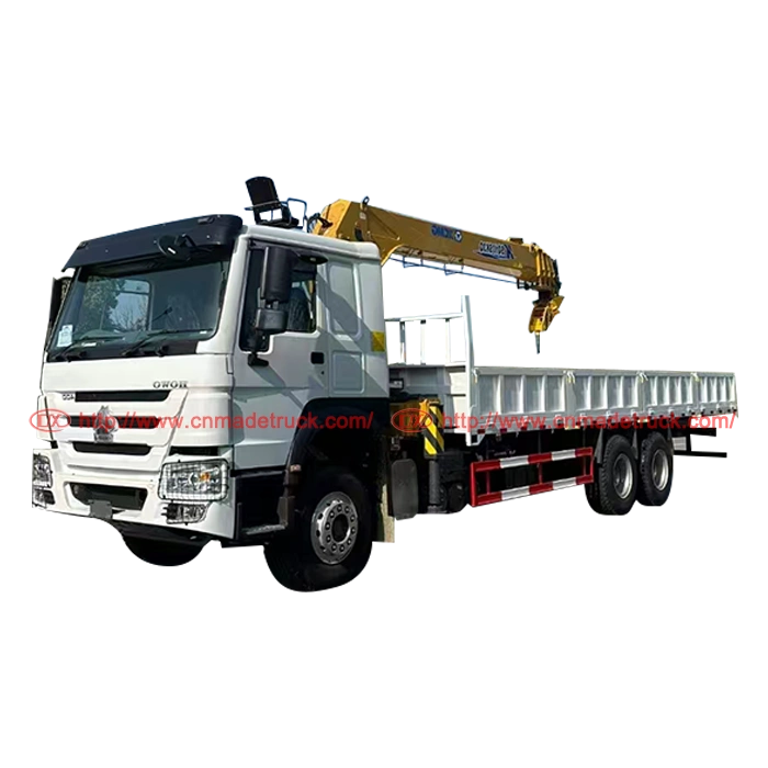 Sinotruk HOWO 4-Axle Truck Crane