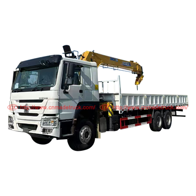 Sinotruk HOWO Truck Crane - 4-Axle Model