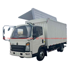 重汽豪沃箱式维修车