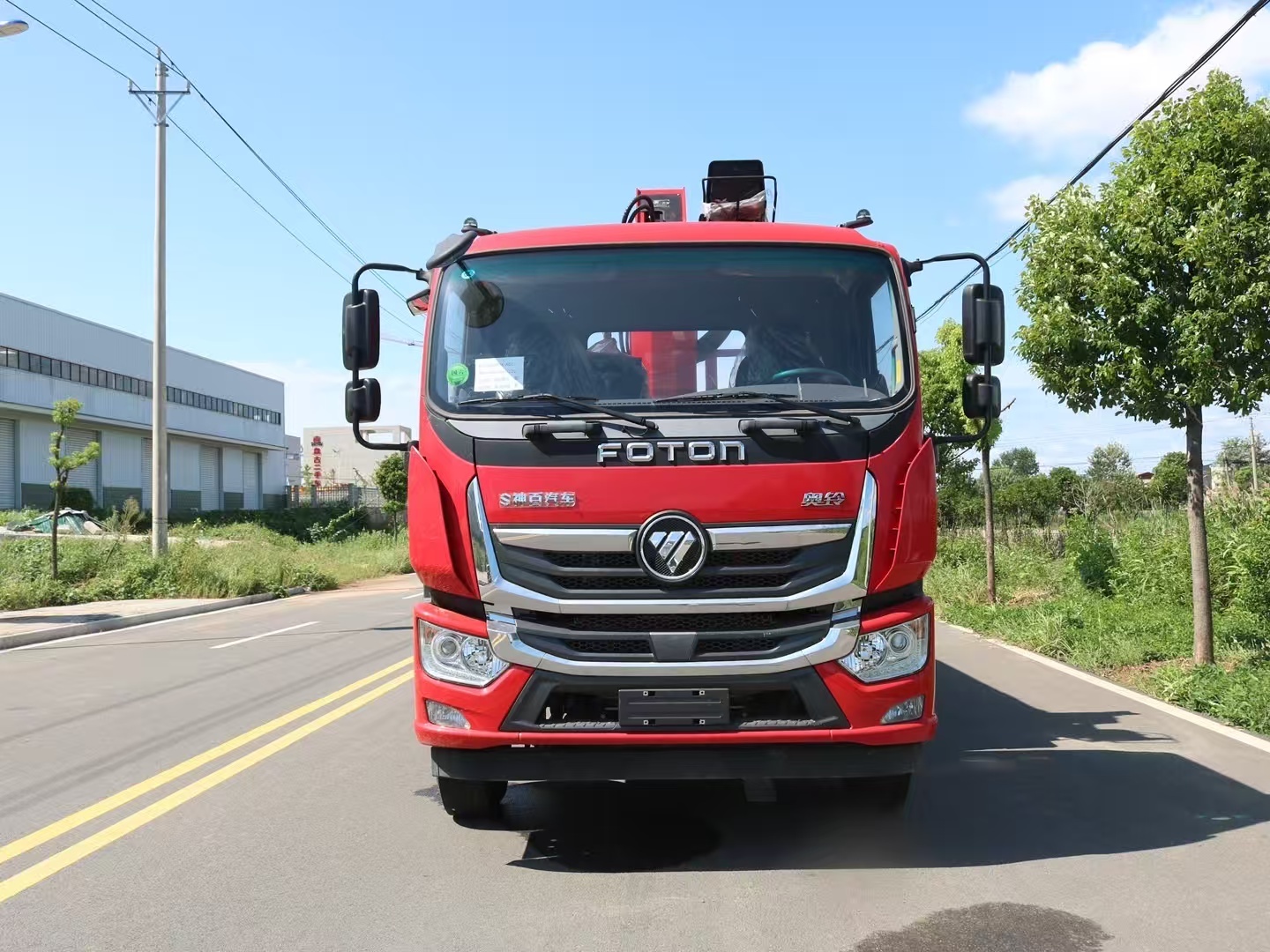Futian 8 Ton Straight Arm Truck Crane - Reliable Truck Crane Manufacturers